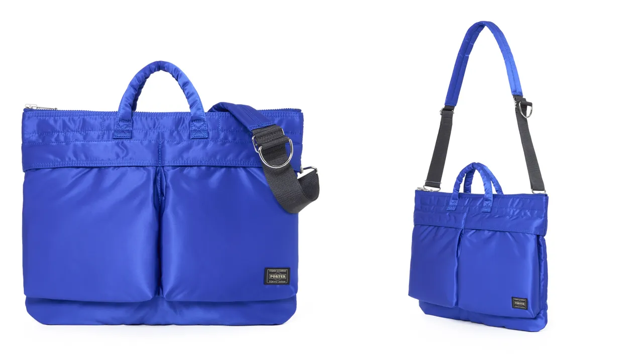PORTER TOPAZ限定系列SHORT HELMET BAG，1萬6500元。品牌提供
