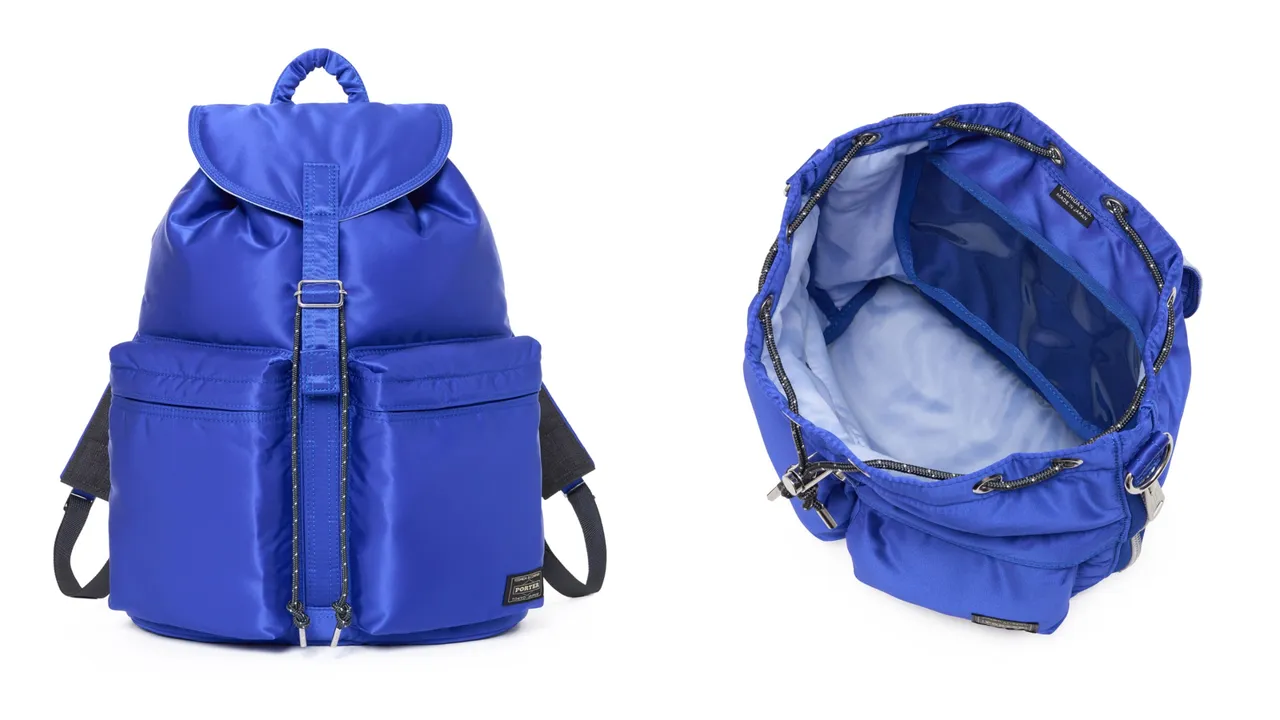 PORTER TOPAZ限定系列RUCKSACK，2萬2500元。品牌提供