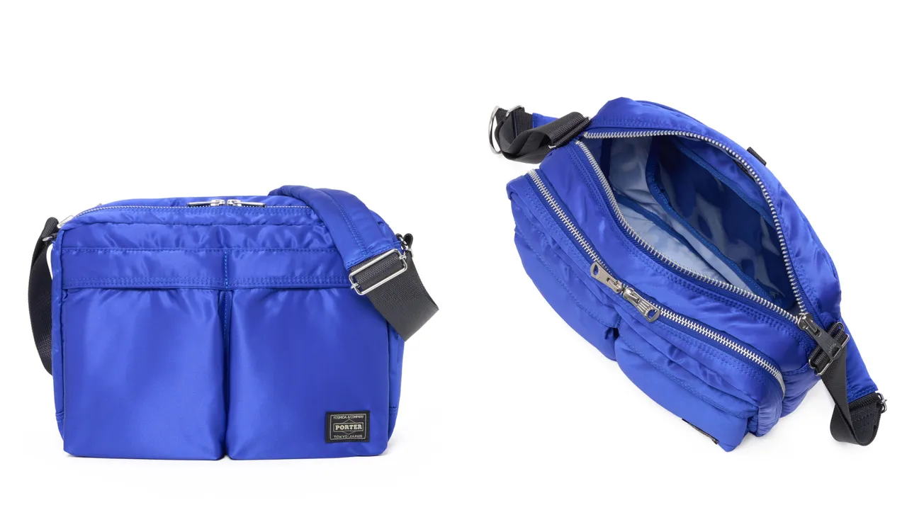 PORTER TOPAZ限定系列SLING BAG W zip，1萬6500元。品牌提供