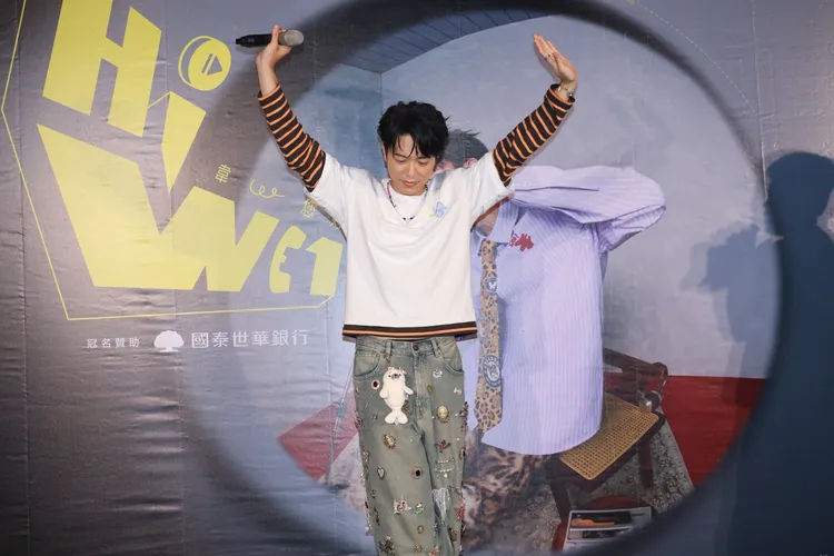 韋禮安在演唱會挑戰唱跳，讓人耳目一新。莊宗達攝