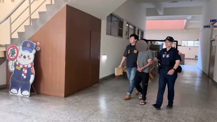 搶嫌吳男遭警方拘提到案，檢方聲押獲准。翻攝畫面