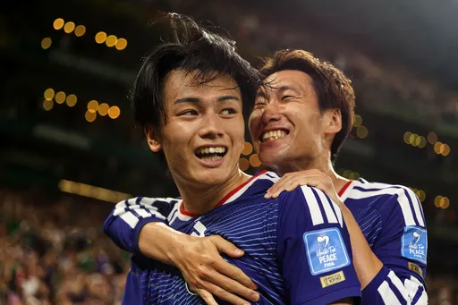 世界盃歷史第1000場比賽　日本4比0大勝突尼西亞