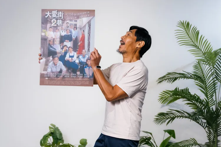 夏靖庭不迷信。大愛提供