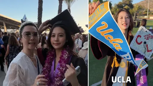 翁虹超靚學霸女兒大學錄取UCLA！高中全年級前三全Ａ畢業