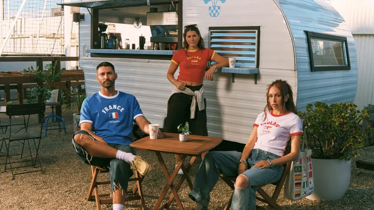 Levi’s®以傳統足球勁旅的國旗配色為靈感。品牌提供