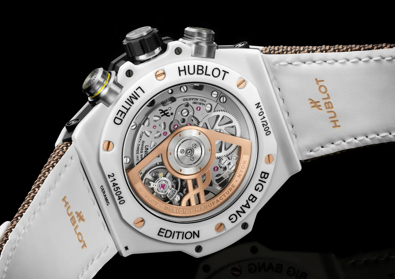 Hublot Big Bang Reloaded姆巴佩限量計時碼錶。品牌提供