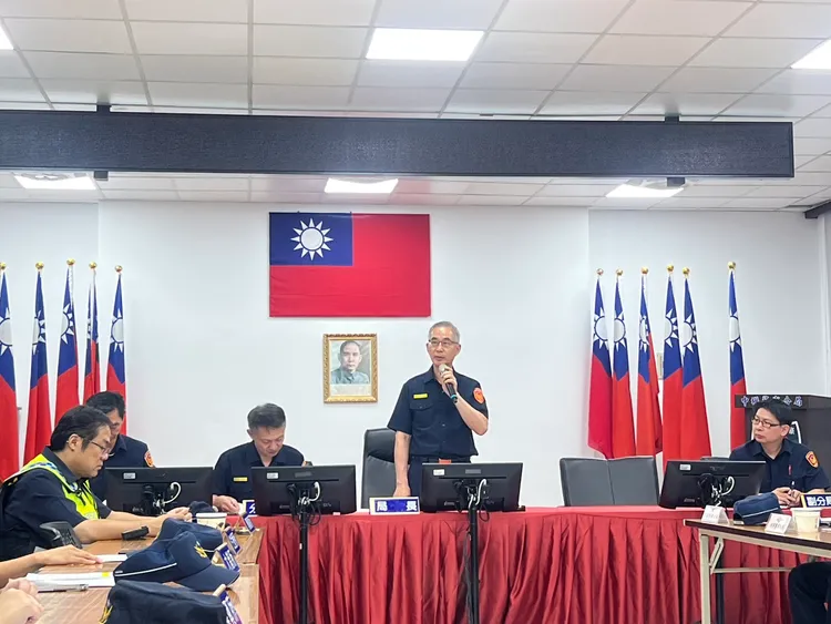 桃園市警局長廖恆裕。交通大隊提供
