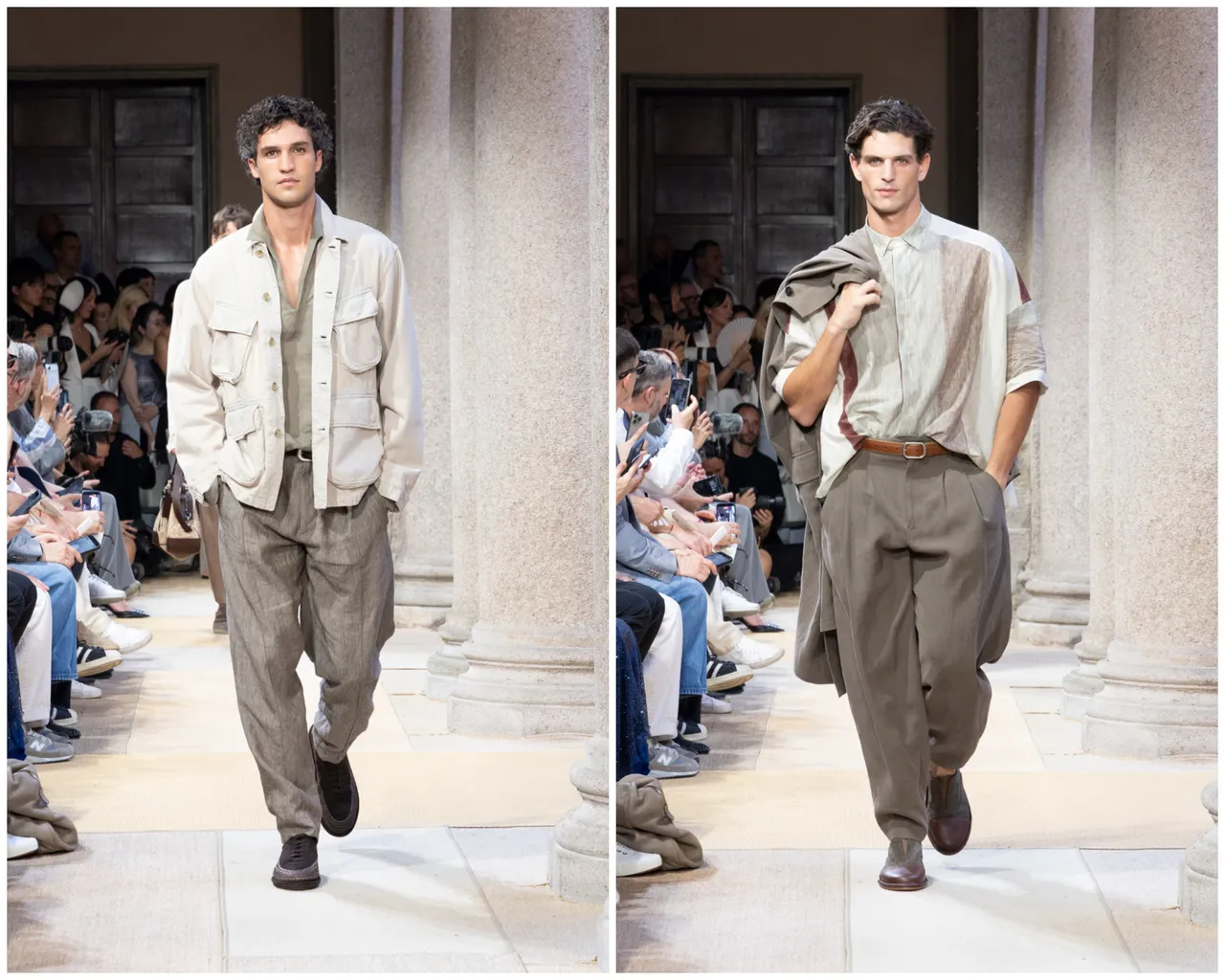 Giorgio Armani 2027春夏男裝。品牌提供