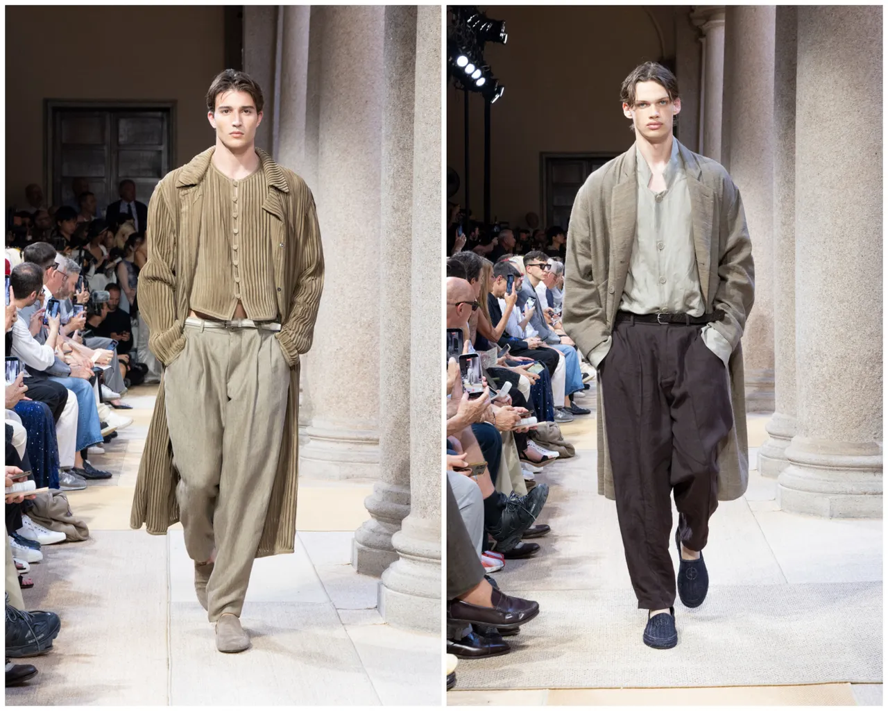 Giorgio Armani 2027春夏男裝。品牌提供