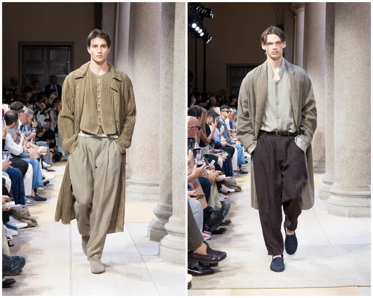 Giorgio Armani 2027春夏男裝。品牌提供