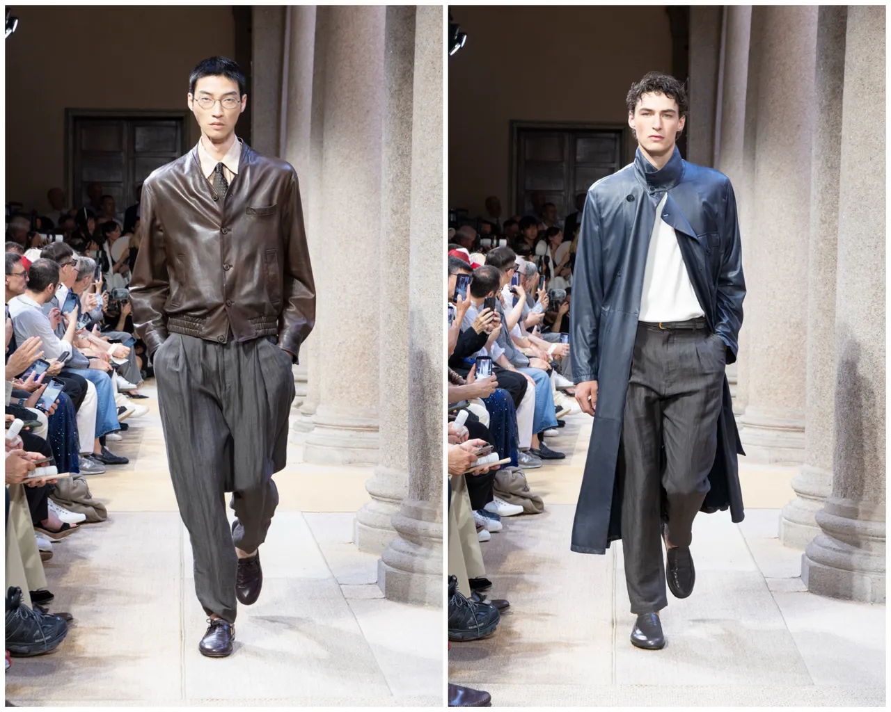 Giorgio Armani 2027春夏男裝。品牌提供