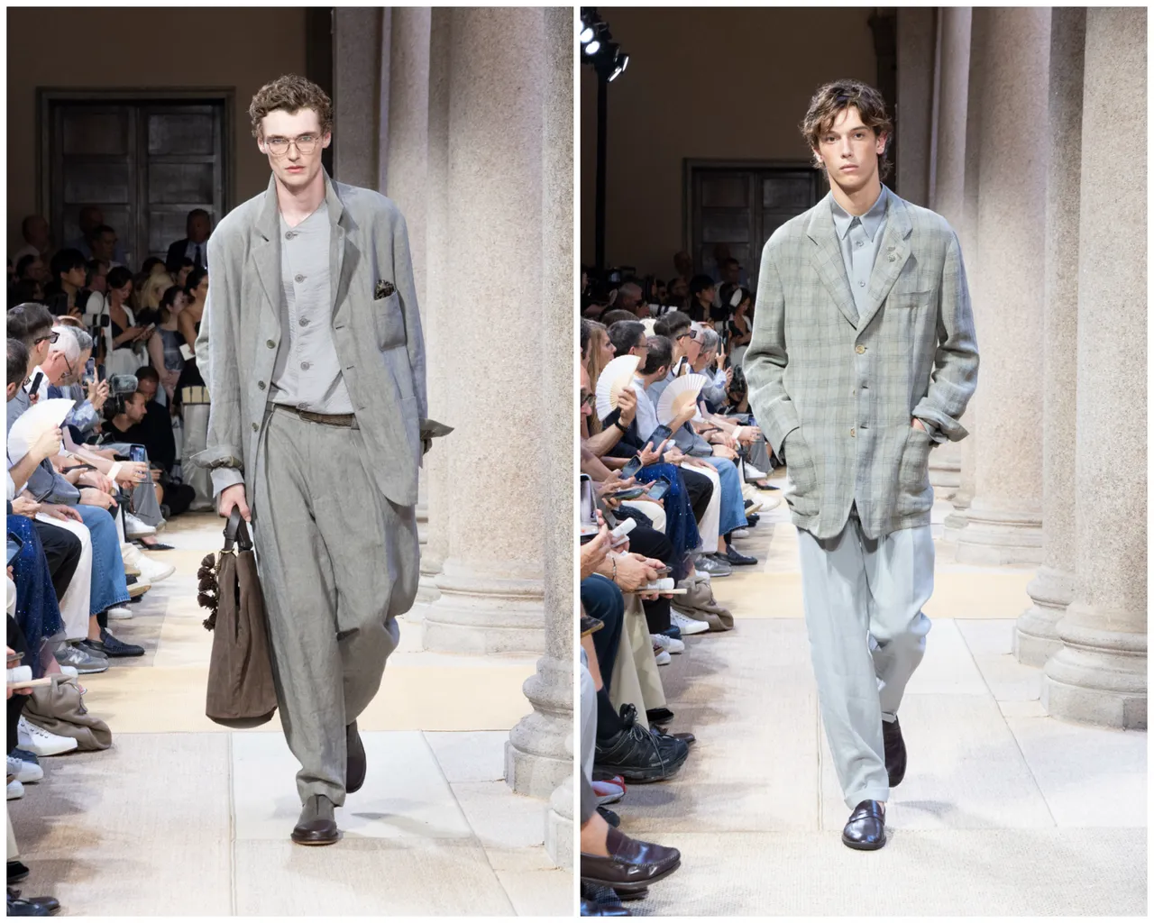 Giorgio Armani 2027春夏男裝。品牌提供