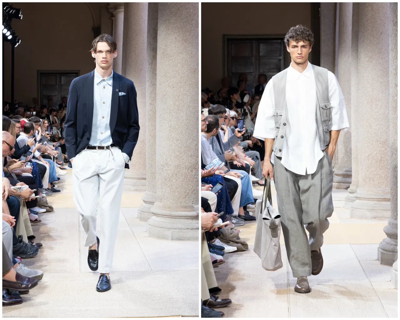 Giorgio Armani 2027春夏男裝。品牌提供