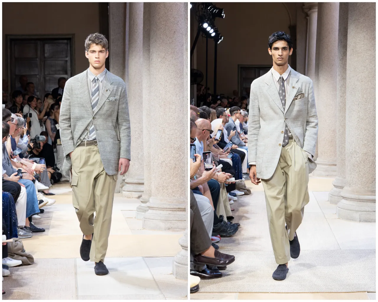 Giorgio Armani 2027春夏男裝。品牌提供