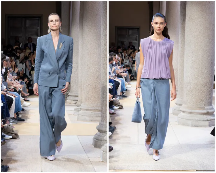 Giorgio Armani 2027早春度假系列女裝。品牌提供