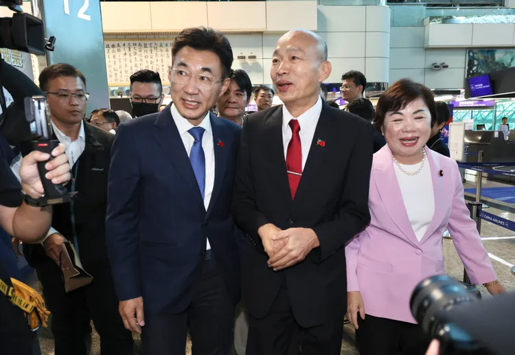 江啟臣強調，此次訪團行程緊湊，七天六夜要橫跨美國亞利桑那州及華盛頓特區。莊宗達攝