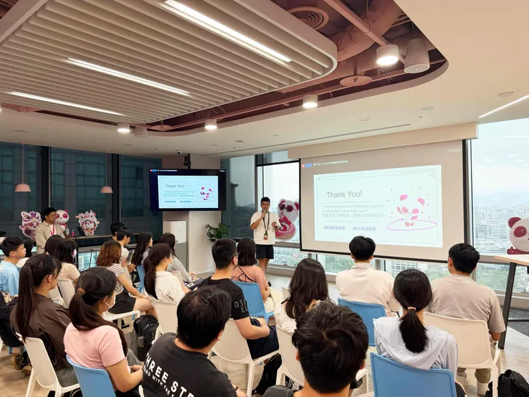 外送平台與清華大學及北分署青年職涯發展中心開設合作課程。foodpanda提供