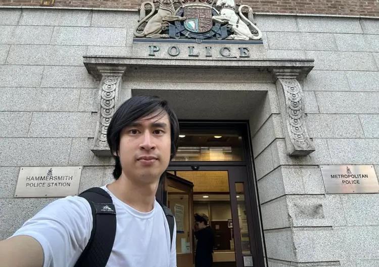 2顆硬碟竟被偷，陳懷璞焦急報警，尋求外界協助。翻攝陳懷璞IG