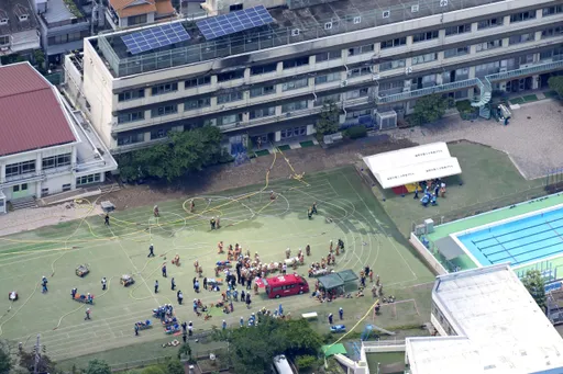 罕見！日本東京小學火災10人送醫　她還原現場：好可怕