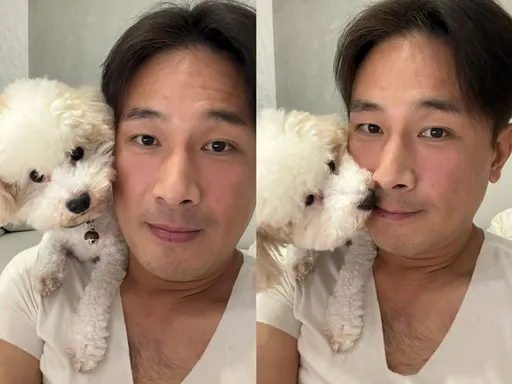 傅子純愛犬突對走廊異常狂吠　遺孀心痛「老公，你來過嗎？」
