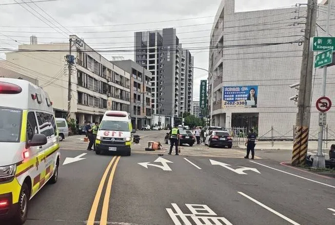 蔡男搶救6小時後傷勢過重，家屬忍痛拔管，警方後續將依過失致死罪將林男送辦。民眾提供