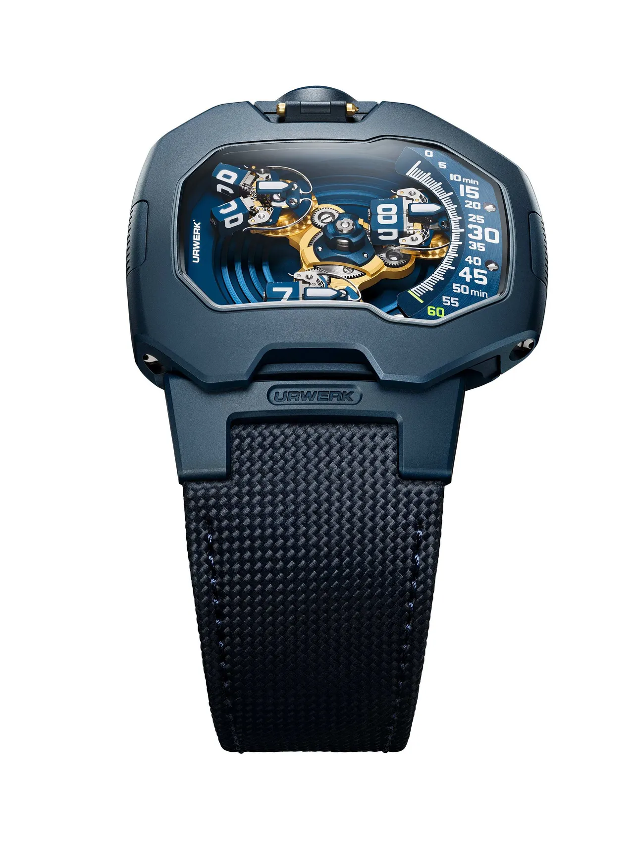 URWERK_UR-120 BLUE PLANET，5,25萬元。品牌提供