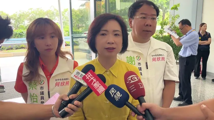 針對中捷半年發生5次故障，何欣純提出三主張，重建市民對中捷的信心。民眾提供