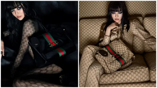 aespa NINGNING畫上超濃貓眼煙燻妝　穿Gucci黑絲襪裹美腿