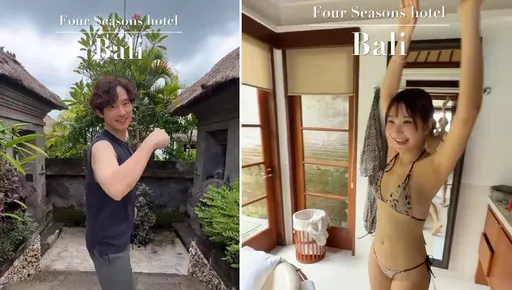 愛莉莎莎男友被酸吃軟飯神回應！峇里島比基尼開箱片愛意早被抓包