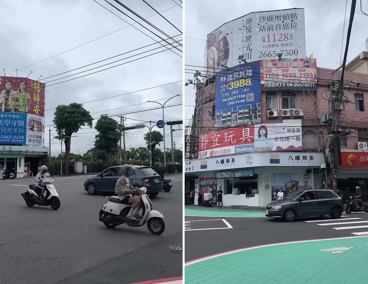 台中海線大停電!特高壓系統白線跳脫 號誌不亮交通大亂