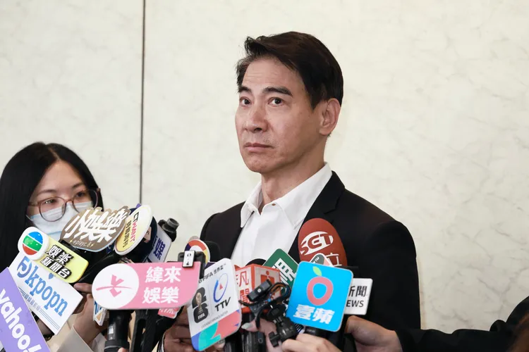 翁家明很難接受傅子純驟逝。彭欣偉攝