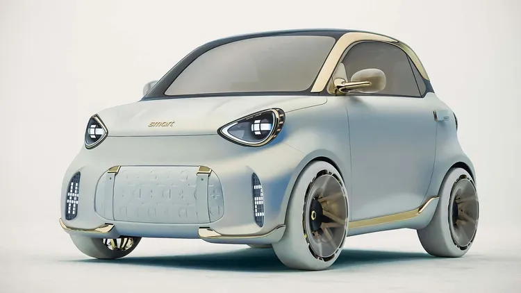 相較Smart #1與#3的跨界定位，#2更回歸品牌早期ForTwo的都會微型車核心精神。原廠照片