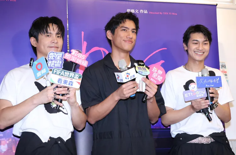 （左起）姚淳耀、朱軒洋、裴子齊。莊宗達攝