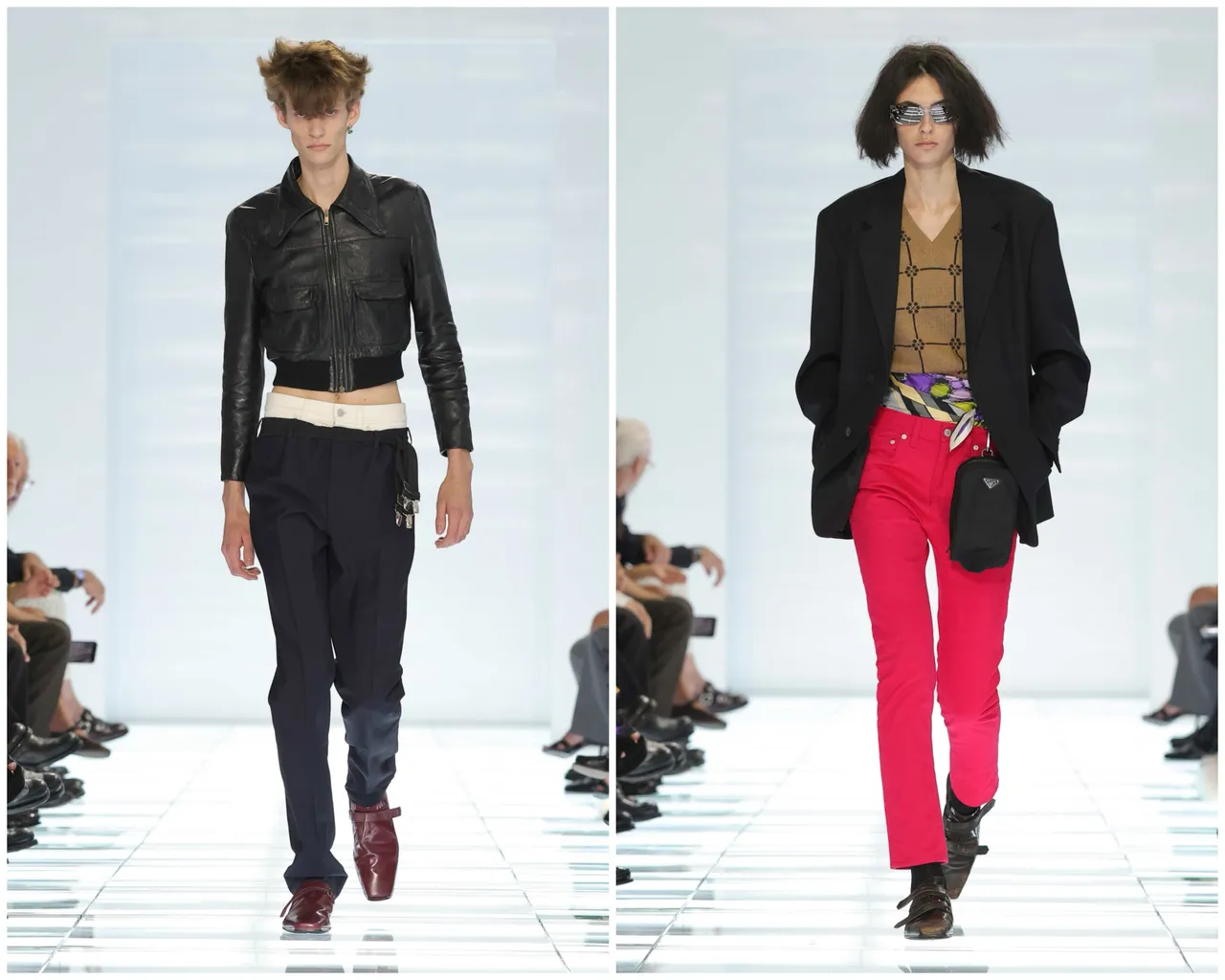 PRADA 2027春夏男裝秀。品牌提供