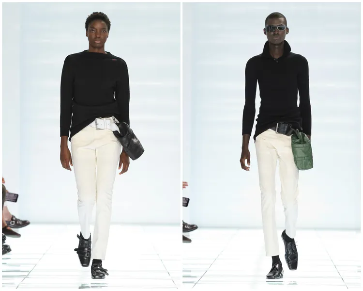 PRADA 2027春夏男裝秀。品牌提供