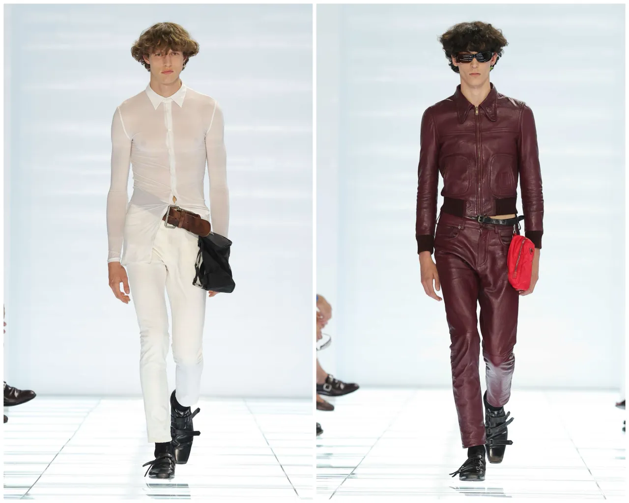 PRADA 2027春夏男裝秀。品牌提供