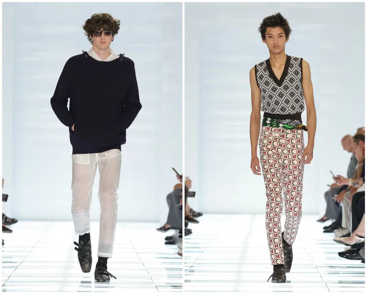 PRADA 2027春夏男裝秀。品牌提供