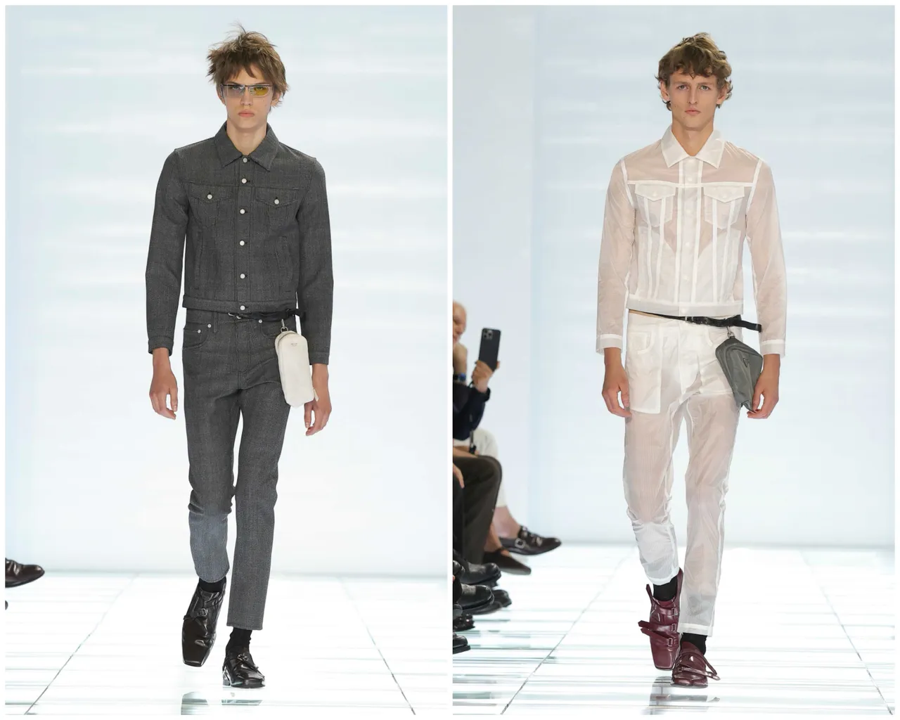 PRADA 2027春夏男裝秀。品牌提供