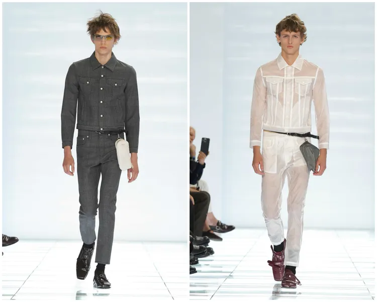 PRADA 2027春夏男裝秀。品牌提供