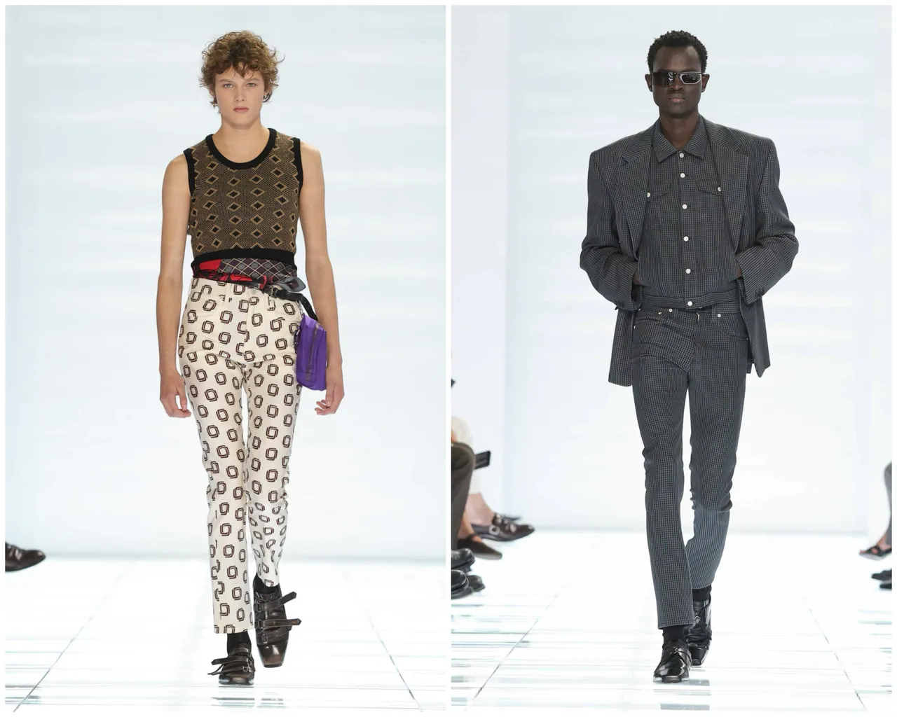 PRADA 2027春夏男裝秀。品牌提供