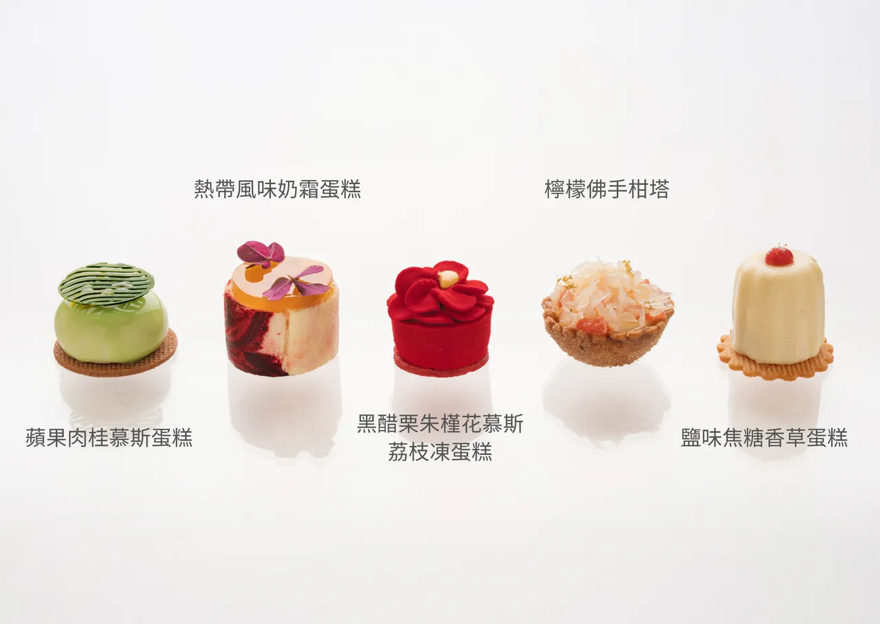 聯名下午茶甜點。品牌提供
