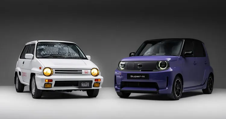 外觀設計靈感源自經典Honda City Turbo II，透過寬體輪拱與粗獷保桿營造鮮明個性。原廠照片
