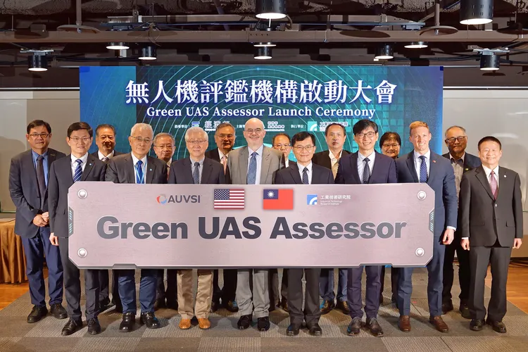 為有助於我國無人機產業拓展國際，工研院舉辦「無人機評鑑機構啟動大會」。工研院提供