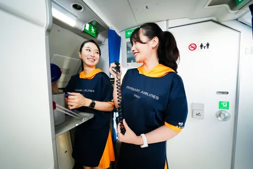 國航空服員今起換新裝！職棒帽T設計　每週2天可穿