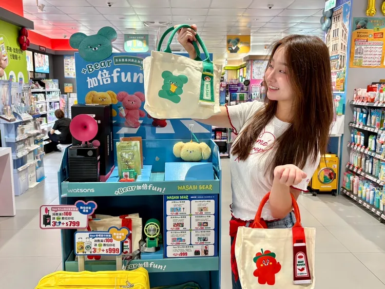 Wasabi Bear第二波聯名加價購商品登場，以嗆辣可愛風格打造夏日潮流話題，讓日常生活增添趣味與亮點。業者提供