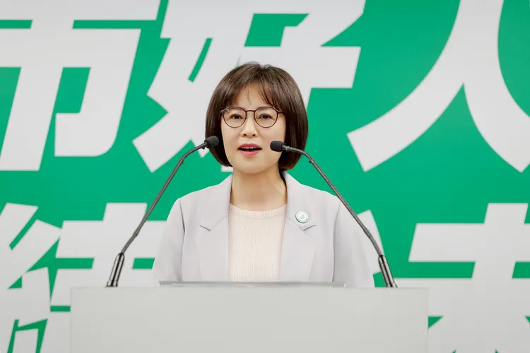 民進黨不分區立委林月琴被徵召參選苗栗市長。民進黨提供
