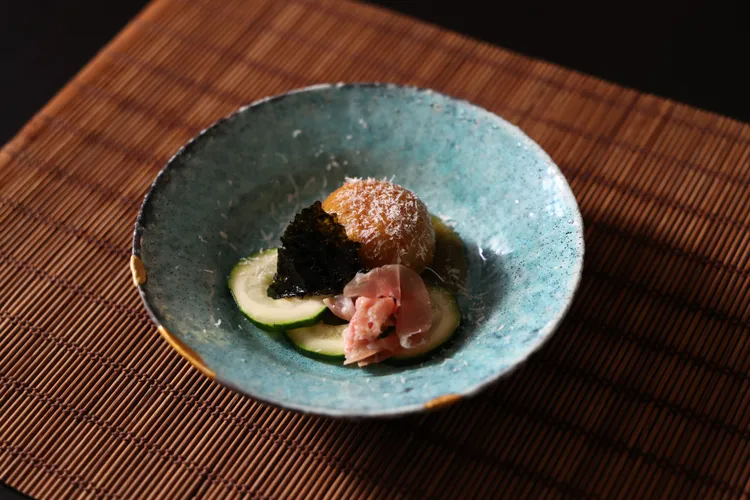 合肴 生火腿起司、馬鈴薯饅頭揚。業者提供
