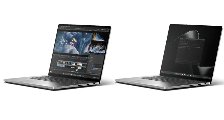 微軟Surface Ultra筆電大小為15吋。翻攝微軟官網