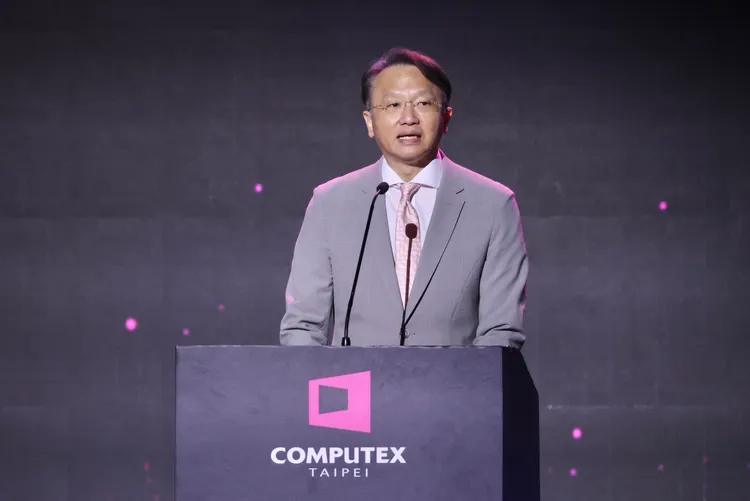 台北市電腦公會理事長陳俊聖。莊宗達攝