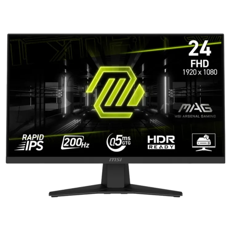 msi微星MAG 23.8吋電競顯示器MAG 244提供流暢視覺表現，Coupang酷澎限量特賣2490元。